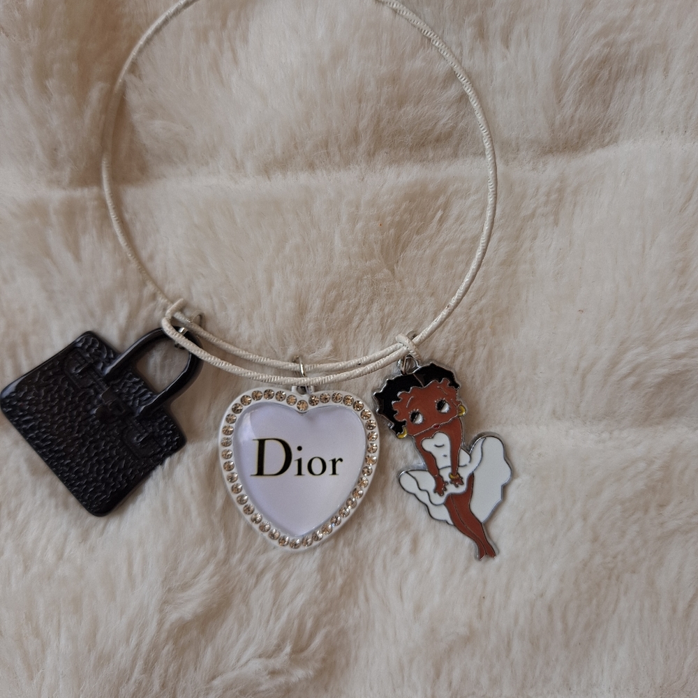 Betty boop charm braclet